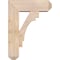 Ekena Millwork Merced Craftsman Smooth Bracket w/ Offset Brace, Douglas Fir, 7 1/2"W x 22"D x 30"H BKT0806X22X30MRC04SDF - alternate 3